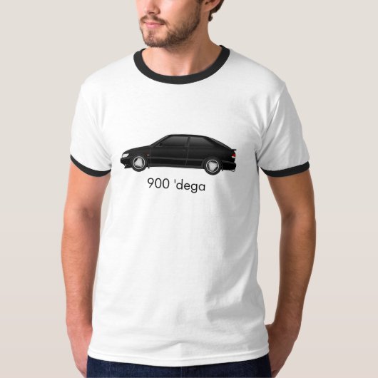 Saab 900 talladega t-shirt (Voorkant)