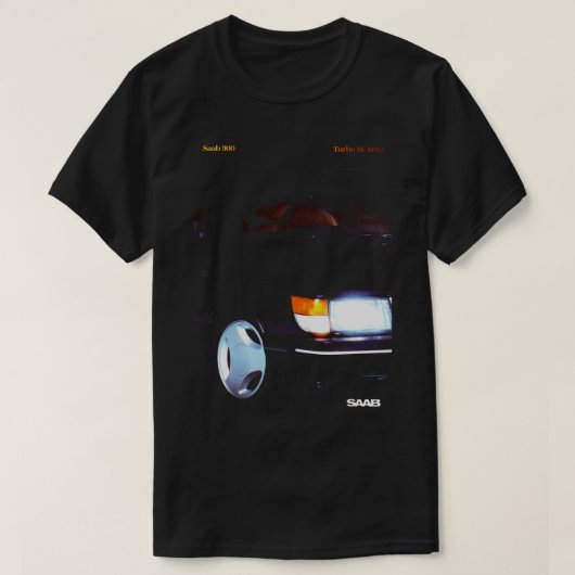 SAAB 900 TURBO 16 AERO T-SHIRT (Design voorkant)