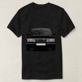 SAAB 900 Turbo Black T-shirt (Design voorkant)