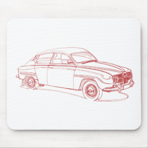 Saab 96 1967 muismat