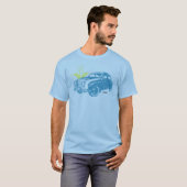 Saab 96 V4, in nood T-shirt (Voorkant volledig)