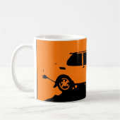 Saab 99 Turbo mok - Sinaasappel in het donker (Links)