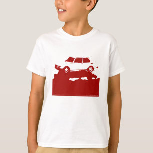 Saab 99 Turbo - Rood op lichte shirten T-shirt