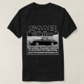 SAAB 99 TURBO T-SHIRT (Design voorkant)