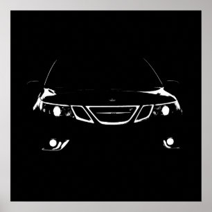 Saab 9-3 Aero Print