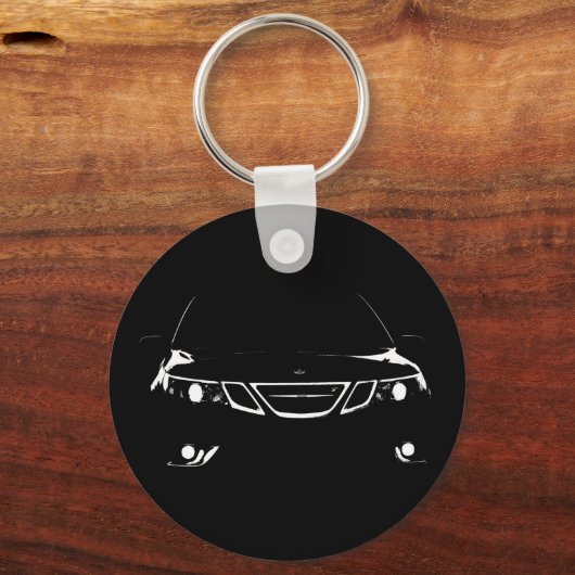 Saab 9-3 Aero Sleutelhanger (Voorkant)