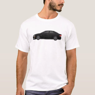 saab 9-3 SS aero in zwart T-shirt