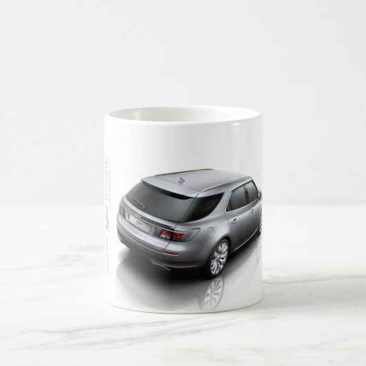 Saab 9-5 NG Coffee Mug Koffiemok (Center)