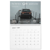 Saab 9-5 NG Sportcombi Calendar 2018 Kalender (Jan 2027)