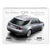 Saab 9-5 NG Sportcombi Calendar 2018 Kalender (Hoes)