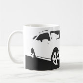 Saab 9-5 voorzijde Aero - Charool op lichte achter Koffiemok (Links)