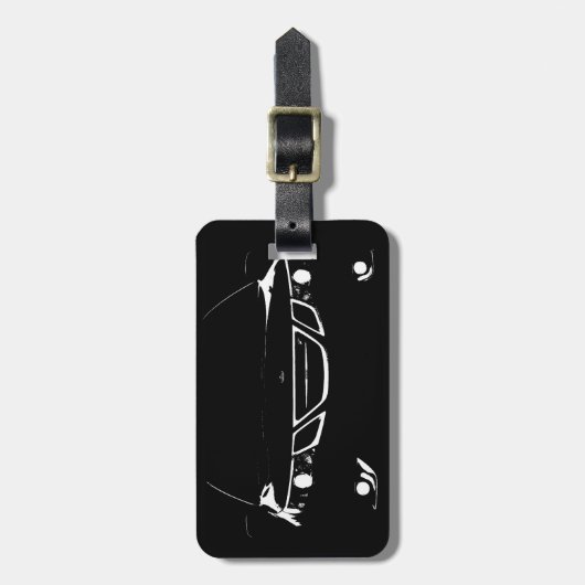 Saab-Bagagelabel Bagagelabel (Voorkant verticaal)