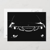 Saab-Briefkaart Briefkaart (Voorkant / Achterkant)