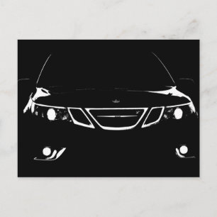 Saab-Briefkaart Briefkaart