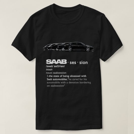 SAAB ・ Gebruik ・ Zwangerschap T-shirt (Design voorkant)