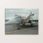 Saab Gripen jigzaag Legpuzzel (Horizontaal)