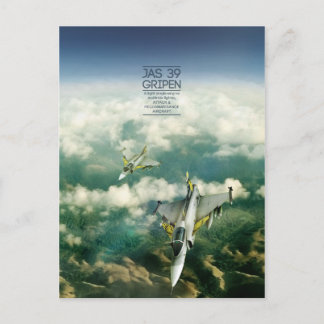 Saab JAS 39 Gripen briefkaart