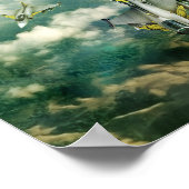 Saab JAS 39 Gripen poster (Hoek)