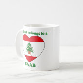 Saab Koffiemok (Voorkant links)