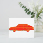 Saab-profiel Briefkaart (Staand voorkant)