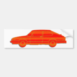 Saab-profiel Bumpersticker