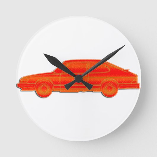 Saab Profile Ronde Klok (Voorkant)