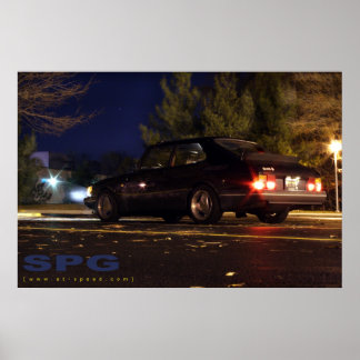 SAAB SPG POSTER