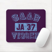 Saab Viggen - BLUE Muismat (Met muis)