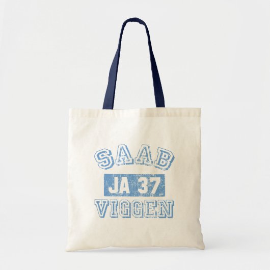Saab Viggen - BLUE Tote Bag (Voorkant)