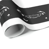 Saab Wrapping Paper Cadeaupapier (Rol Hoek)