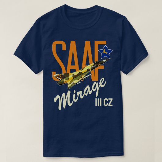 SAAF MIRAGE III CZ T-SHIRT (Design voorkant)