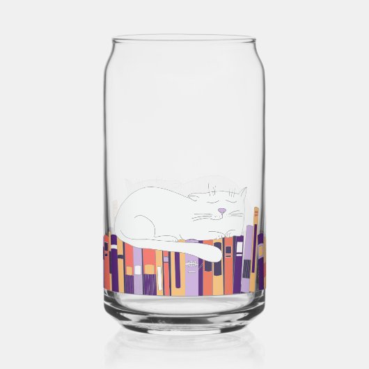 Saai maar Schattig "can" glas (Achterkant)