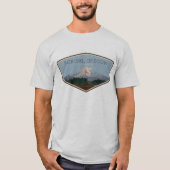 Saai, Oregon | Mt Hood Mannen T-shirt (Voorkant)