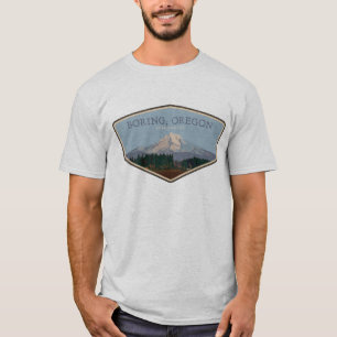 Saai, Oregon   Mt Hood Mannen T-shirt
