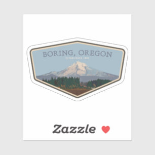 Saai, Oregon Sticker