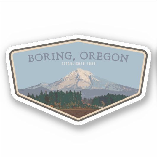 Saai, Oregon Sticker (Voorkant)