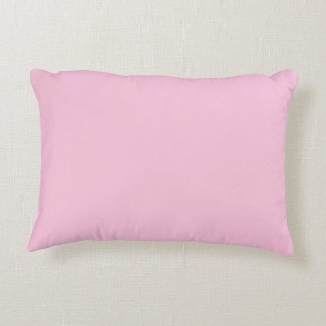 Saai Roze Accent Kussen (Achterkant)