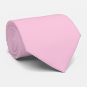 Saai Roze Stropdas (Opgerold)