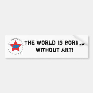 Saai Wereld Bumpersticker