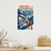Saalbach Print Oostenrijk 1 (Keuken)