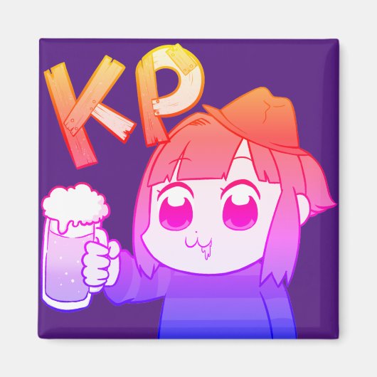 Saamin KP Neon Magneet (Voorkant)