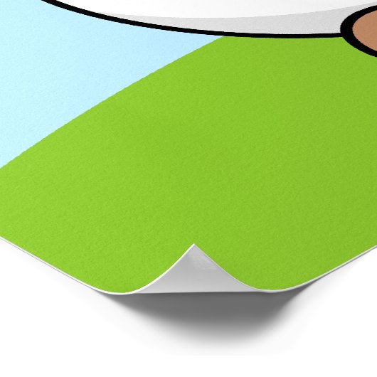 Saanen Goat Poster (Hoek)