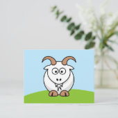 Saanengeit Briefkaart (Staand voorkant)