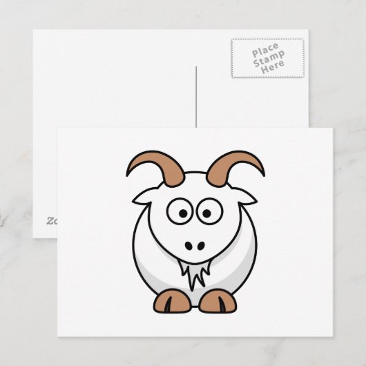 Saanengeit Briefkaart (Voorkant / Achterkant)