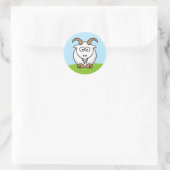 Saanengeit Ronde Sticker (Tas)