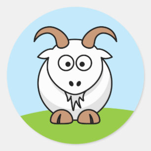 Saanengeit Ronde Sticker