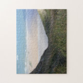 Saap grijze heuvels met voetpad foto legpuzzel (Verticaal)