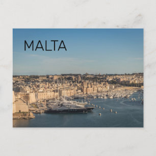 Saap in de drie steden op Malta Briefkaart