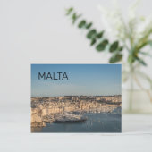 Saap in de drie steden op Malta Briefkaart (Staand voorkant)