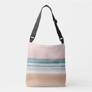 Saap met Beach, Zee & Sky als Bands of Color Crossbody Tas